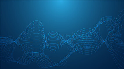 abstract blue background with lines