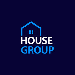 House logo concept design vector