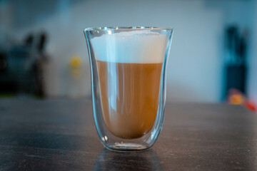 Coffee in thermic glass. #1