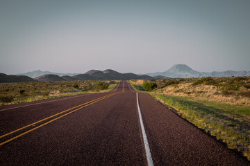US-385, road to Big bend national Park, Texas