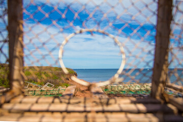 lobster traps on the coast of pei