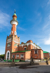 Fototapeta na wymiar The Thousandth Anniversary of Islam Mosque in Kazan