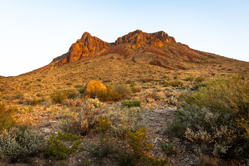 Ross Maxwell Scenic Drive, Big Bend National Park, Texas.