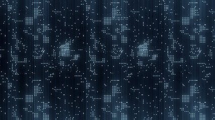 Abstract texture. 3d rendering background can be used in cover design, book design, poster, CD cover, flyer, website background for advertisement, broadcasting, presentation black and blu