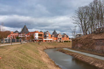 Fototapeta premium Kaliningrad. Russia. Family entertainment complex 