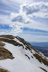 At the highest peak in Serbia, Stara Planina, Midzor, Serbia 
