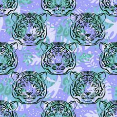 Tiger pattern 126