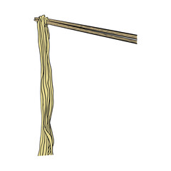 noodle chopsticks. Chinese food. Korean cuisine. Japanese dish. Asia