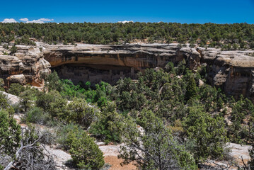 Fototapeta na wymiar Mesa Verde National Park in Southern Colorado