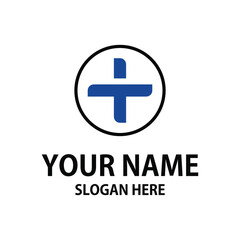 Obraz premium health business logo design