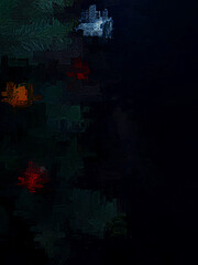 Obraz na płótnie Canvas obscuration illustration color screensaver for desktop