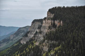 Hiking Castle Rock in the Rockies in Durango Colorado 