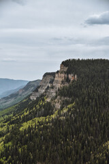 Hiking Castle Rock in the Rockies in Durango Colorado 