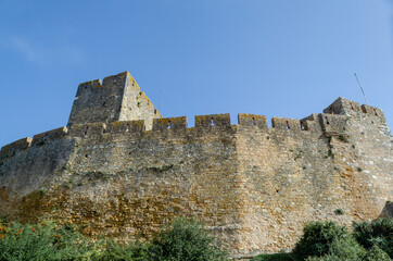 castle of Tomar in the Convent of Christ in Tomar, Portugal.