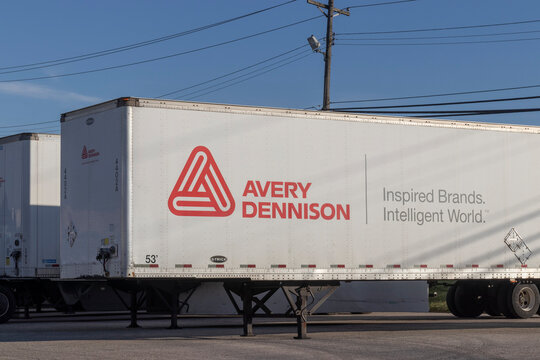 Avery Dennison plant. Avery Dennison is the largest label manufacturer in the world.