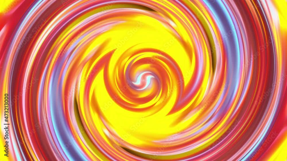 Poster abstract 3d render swirl with twisting lines in constant rotation effect. ring energy sucks in spati