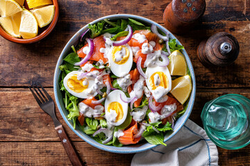 Smoked Salmon Salad