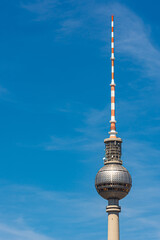 Berliner Fernsehturm hochkant (upright)