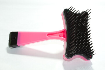 Brush for cats with white background