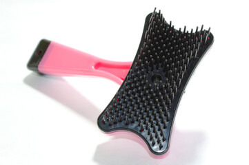 Brush for cats with white background