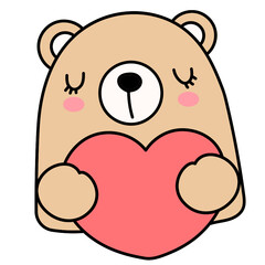 bear with heart 