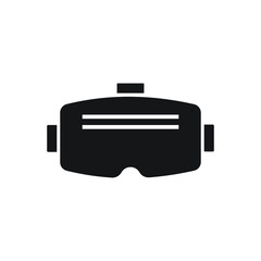 Virtual reality headset icon design vector illustration