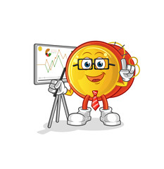 yoyo marketing character. cartoon mascot vector