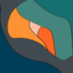 abstract paper illustration