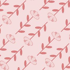 pattern pastel flowers