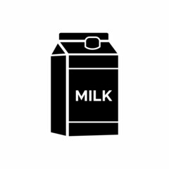milk icon, milk vector sign symbol