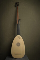 Theorbo of the 17th century. ................