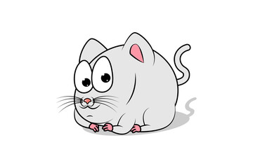 cute mouse animal cartoon illustration