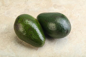 Fresh ripe avocado for cooking
