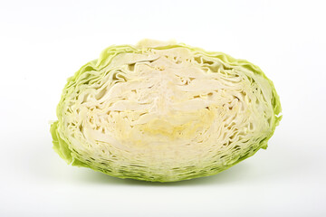 cabbage isolated on white background