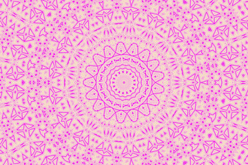 Purple and Pink Abstract kaleidoscope background. kaleidoscope texture design. multicolor kaleidoscope. Kaleidoscopic pattern. Mandala pattern. Batik Pattern
