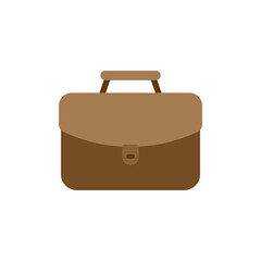 suitcase icon design template vector isolated illustration