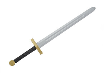 Toy sword isolated