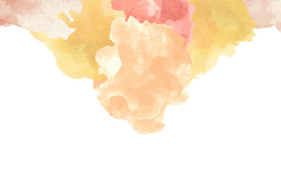 Abstract Watercolor Brush Background Vector