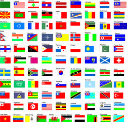 Flags of all countries in the world, part 2