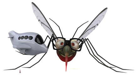 Mosquito - 3D Illustration
