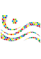 Obraz premium Abstract colorful shapes