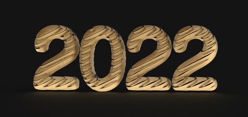 Neujahrsgrüße 2022 - Silvester Dekoration