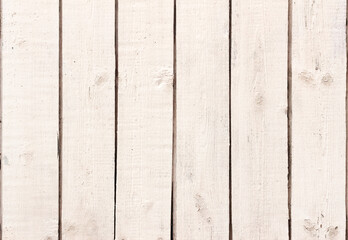 Wooden background made of white boards