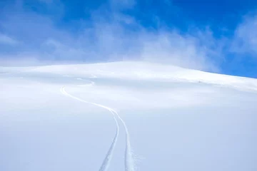 Fotobehang スキー場の風景 © Casey
