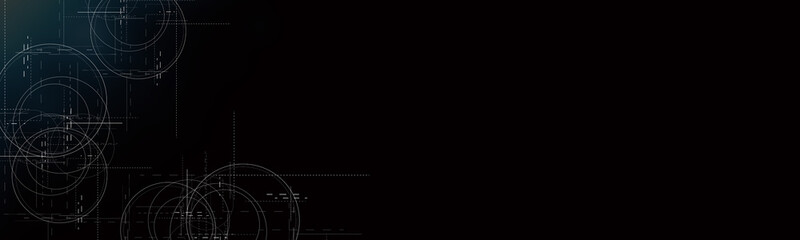 Metaverse abstract technology background