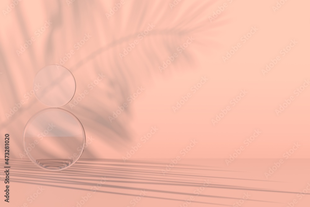 Poster abstract background for product presentation. empty scene with shadows. 3d rendering.