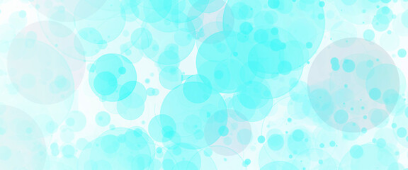 abstract colorful bokeh background with circles