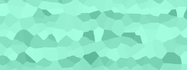 Obraz premium Banner of abstract geometrical background Aquamarine color. Random pattern background. Texture Aquamarine color pattern background.
