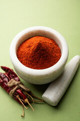 Red Chilli powder or lal mirch dust