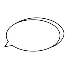 large dialog box icon for web design